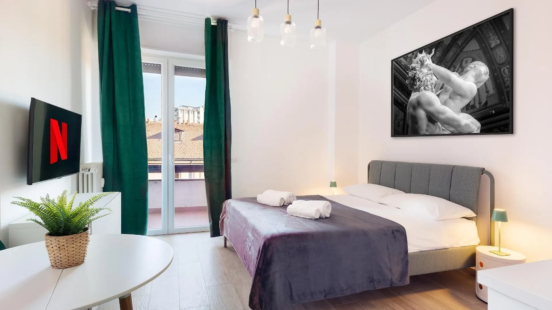 Hl Apartment - Porta Venezia Suite 밀라노 0*,